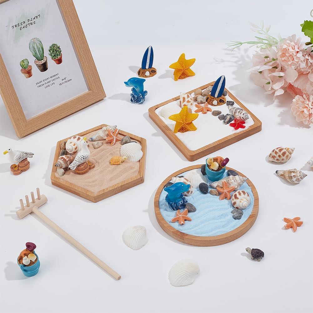 Kit Jardín Zen Miniatura WEBEEDY con Arena y Accesorios
