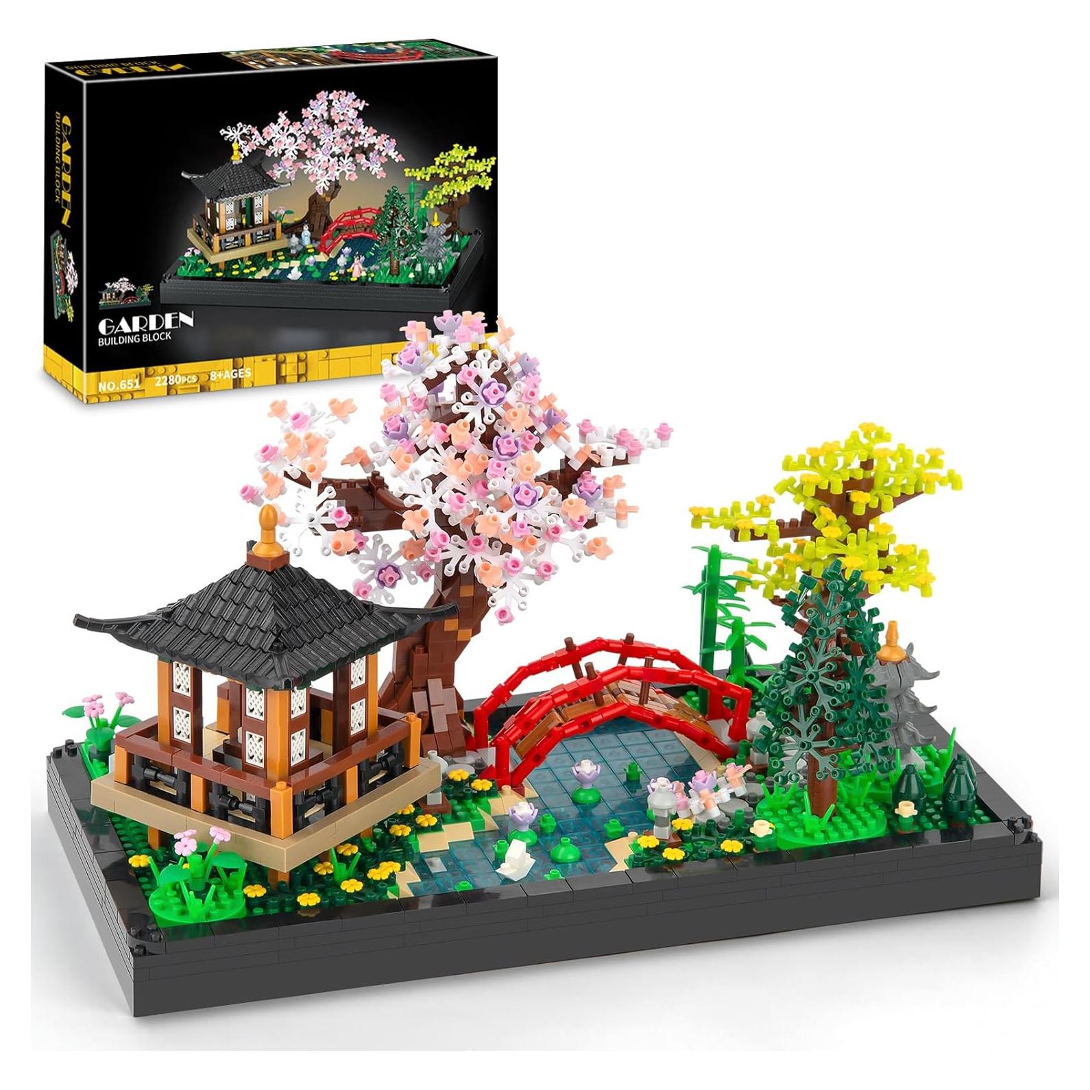 Conjunto de Construcción Bonsái Flor de Cerezo Finger Rock 2280 Piezas