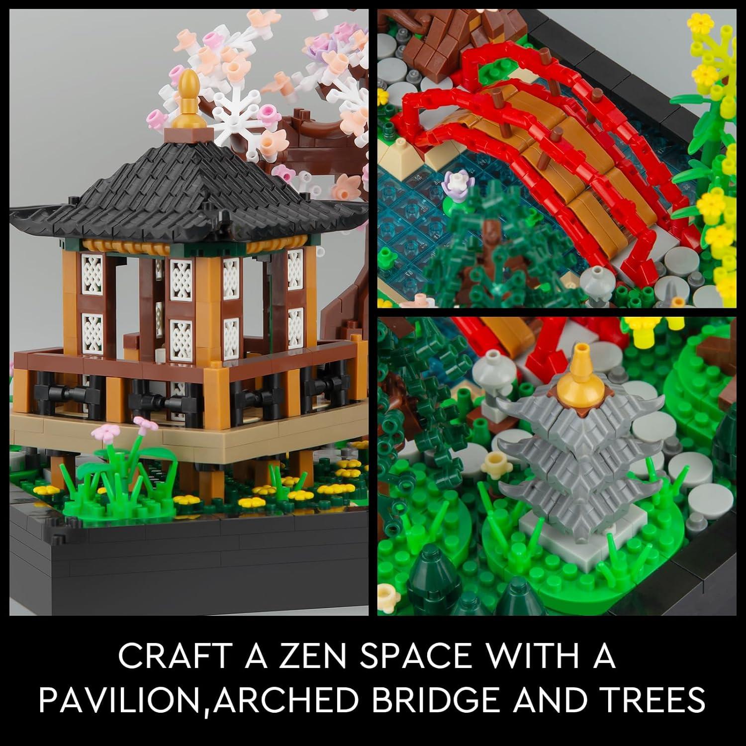 Conjunto de Construcción Bonsái Flor de Cerezo Finger Rock 2280 Piezas