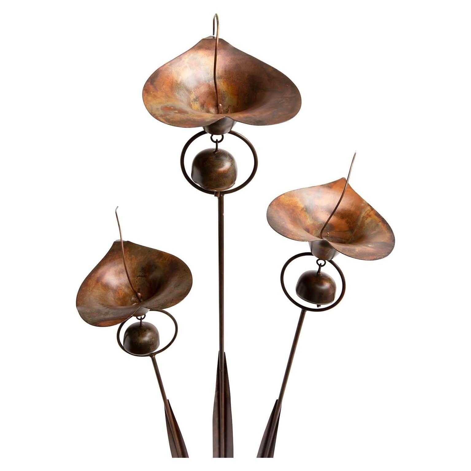 Estaca de Jardín Lirio Calla Happy Gardens con Campanas 91 cm