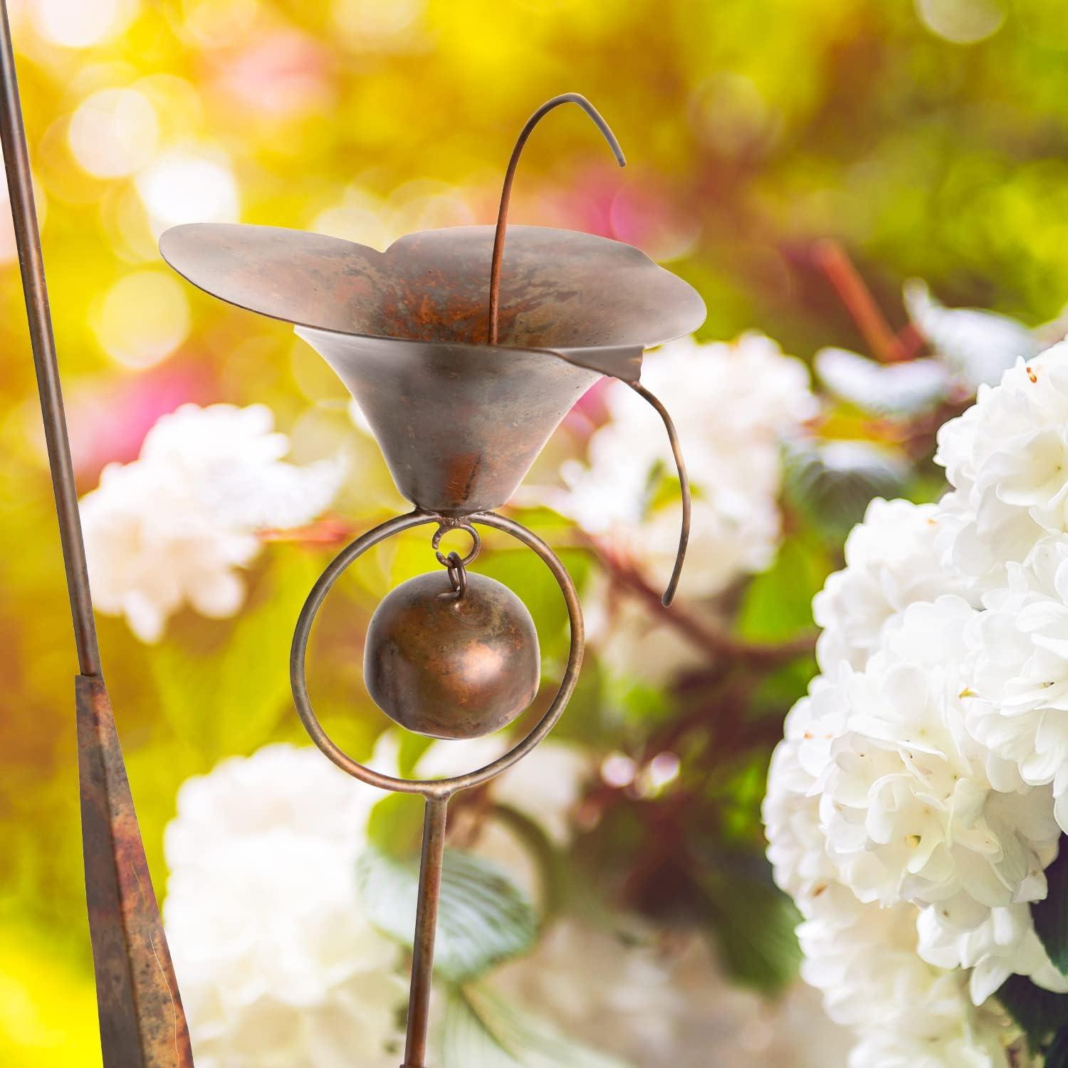 Estaca de Jardín Lirio Calla Happy Gardens con Campanas 91 cm