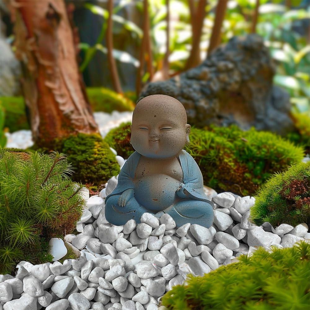 Gravillas Decorativas Blancas 1.12 kg para Terrarios y Jardines