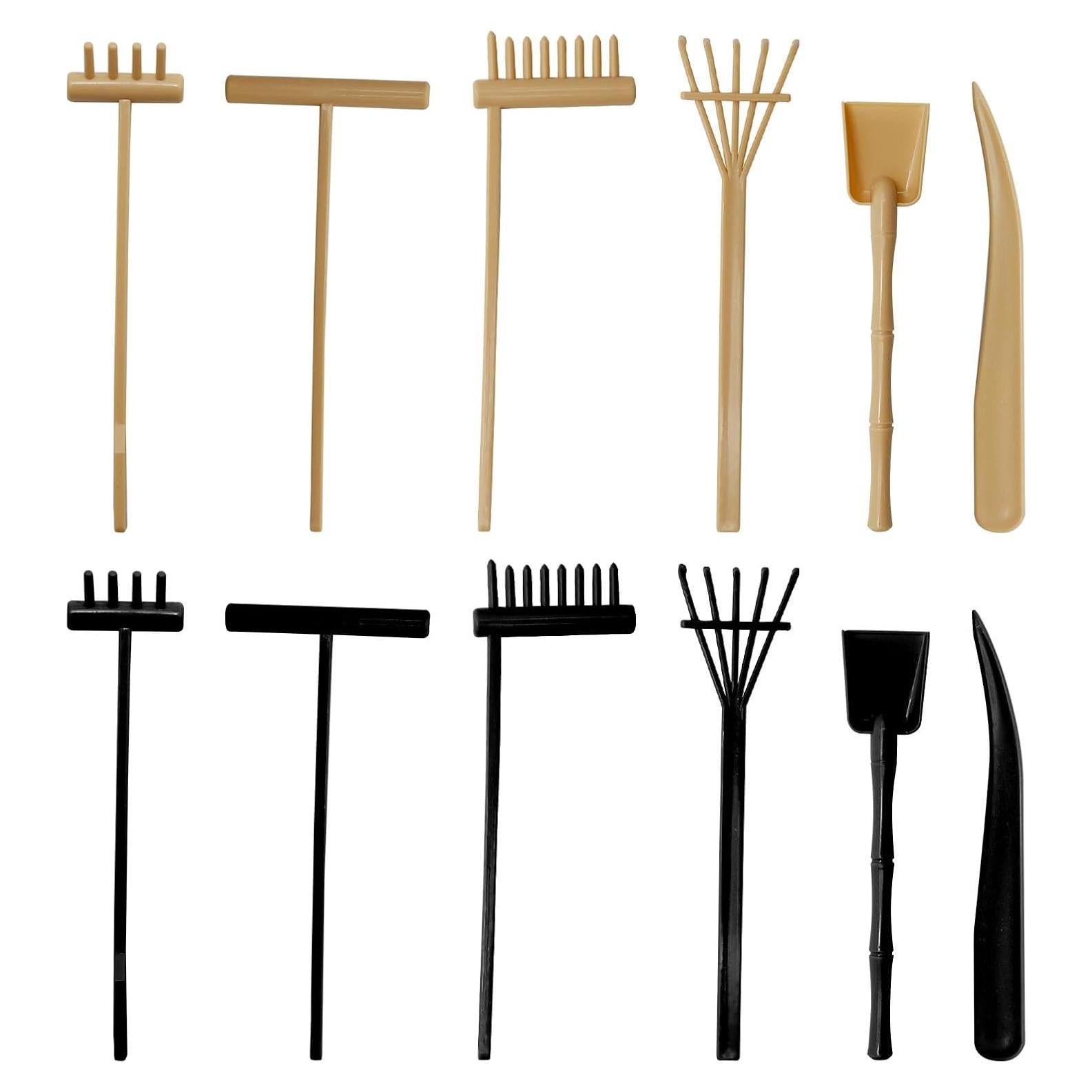 Mini Kit Jardín Zen 12 Piezas LIDSCURA - Rastrillos y Arena