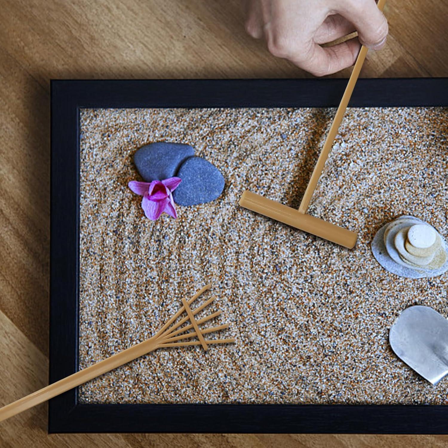 Mini Kit Jardín Zen 12 Piezas LIDSCURA - Rastrillos y Arena