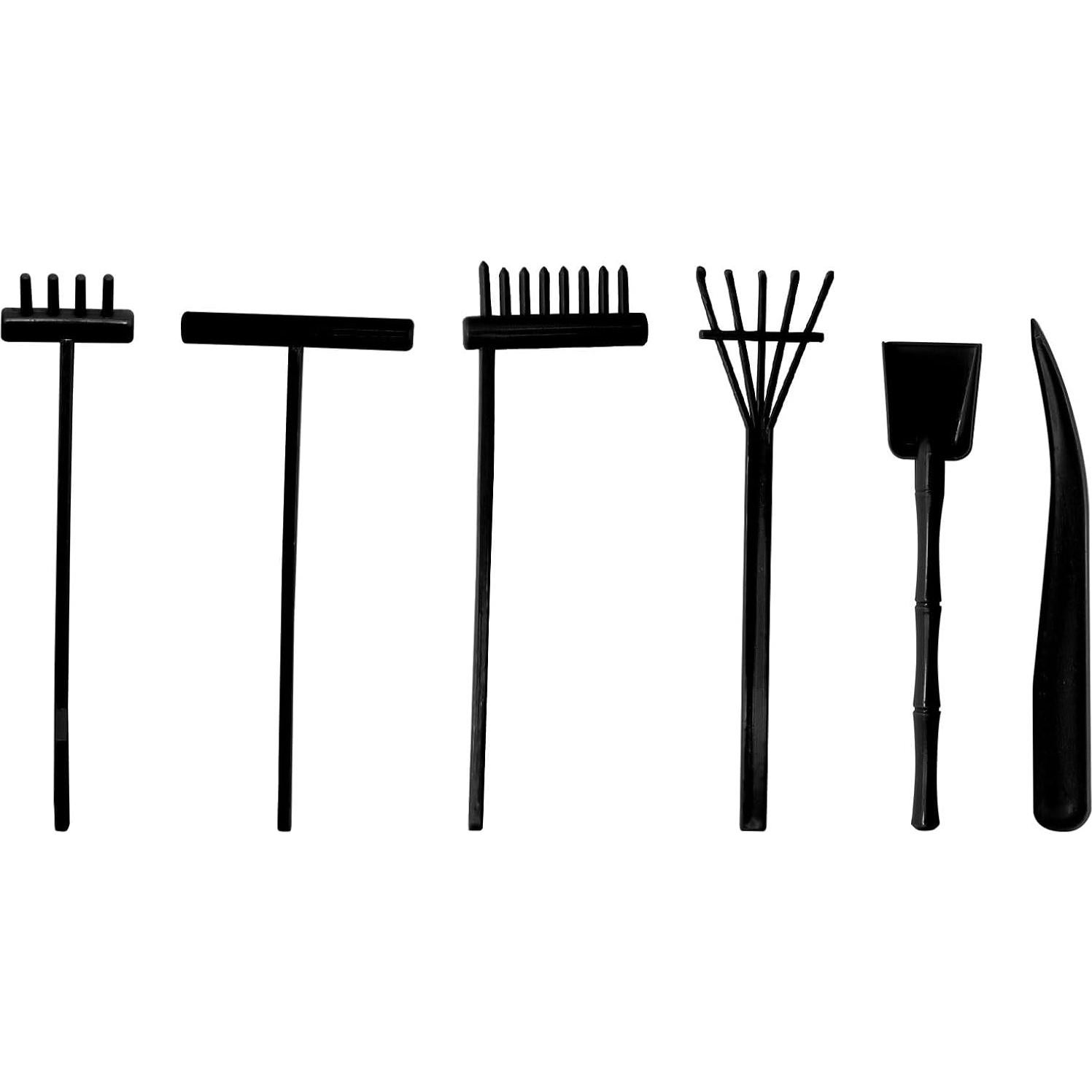 Mini Kit Jardín Zen 12 Piezas LIDSCURA - Rastrillos y Arena