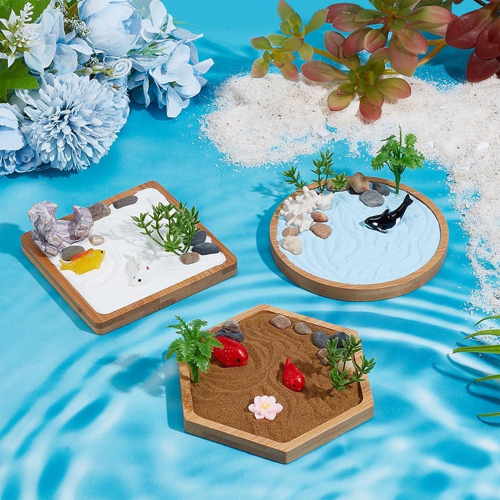 Kit Jardín Zen Mini WEBEEDY - Sandbox de Bambú con Accesorios