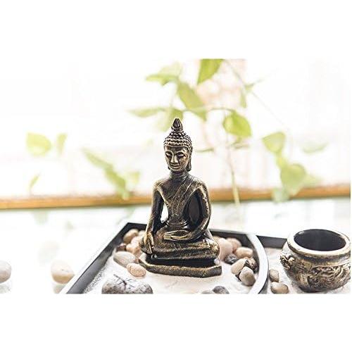 Jardín Zen de Mesa Buda Multicolor 10 Piezas Bruxinha do Cajado