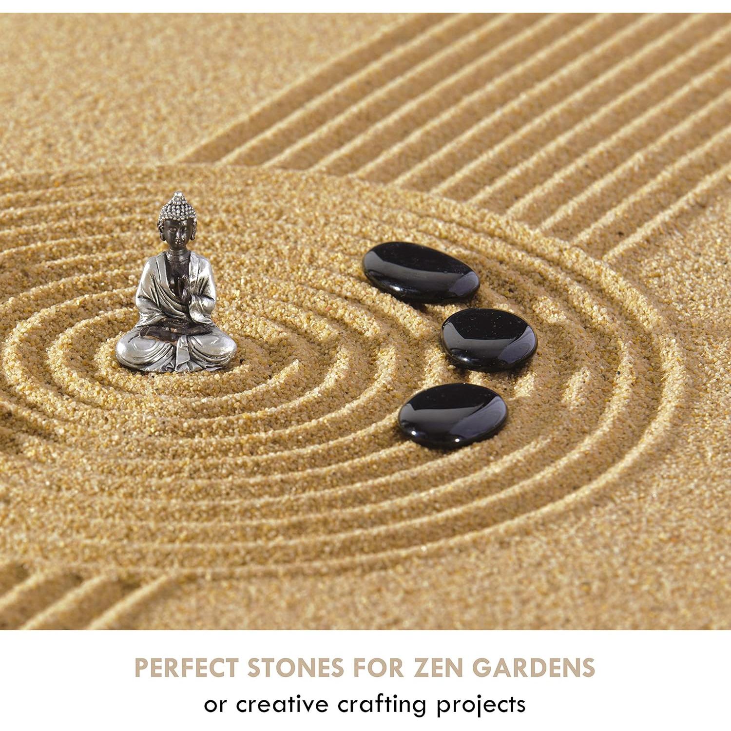 Piedras de Río Negras Pulidas Galashield 2.27 kg 5-8 cm