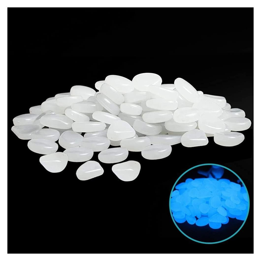 Piedras Brillantes Luminiscentes Muzero - 200pcs para Jardín