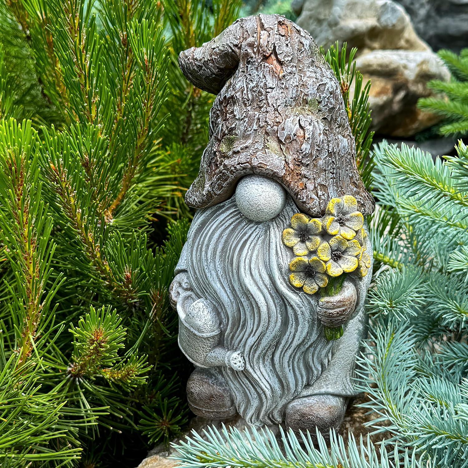 Gnomo Ocultador de Llaves Mood Lab - Estatua Jardín 23.5 cm