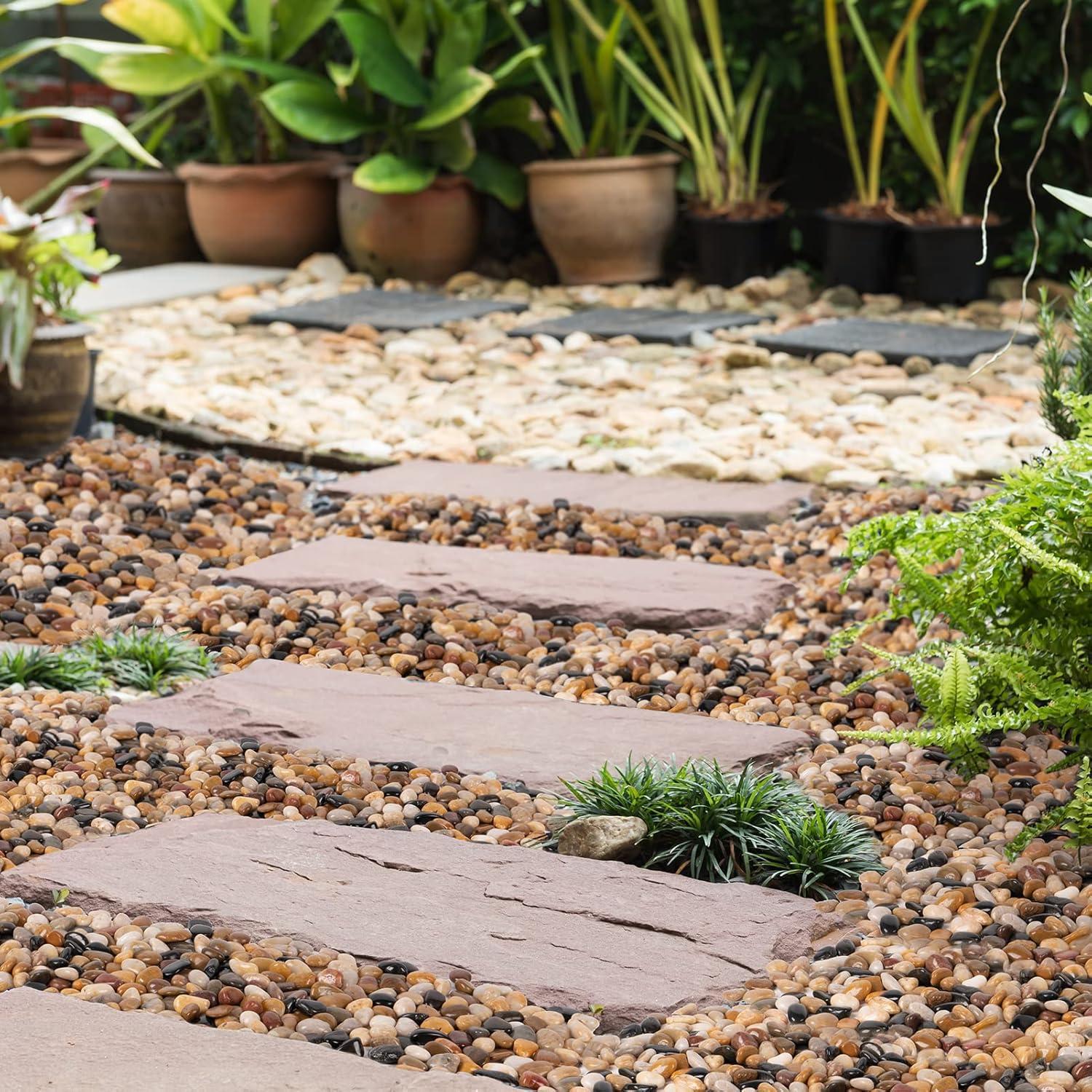 Rocas Decorativas Naturales GASPRO 6.78kg para Jardín 1-4.4cm