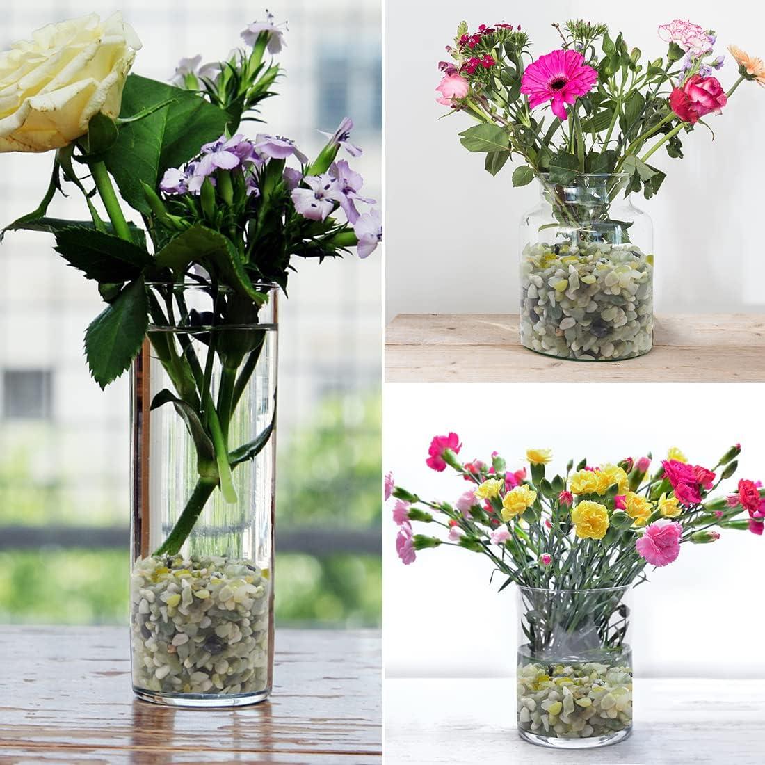 Piedras Pulidas Decorativas Jade Natural 0.91 kg para Jardinería