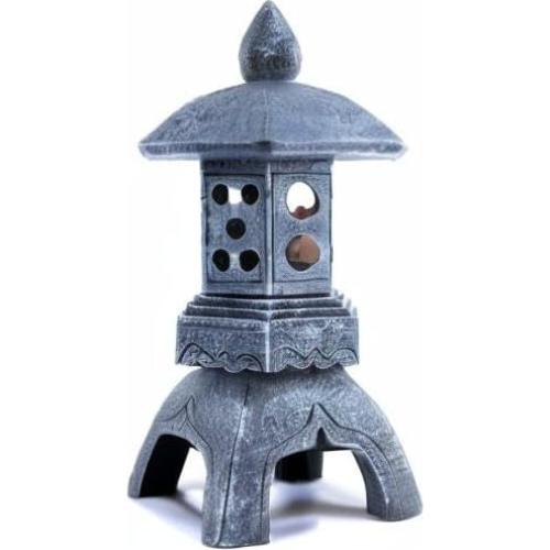 Estatua de Jardín Pagoda Solar MIBUNG 26cm Decoración Zen