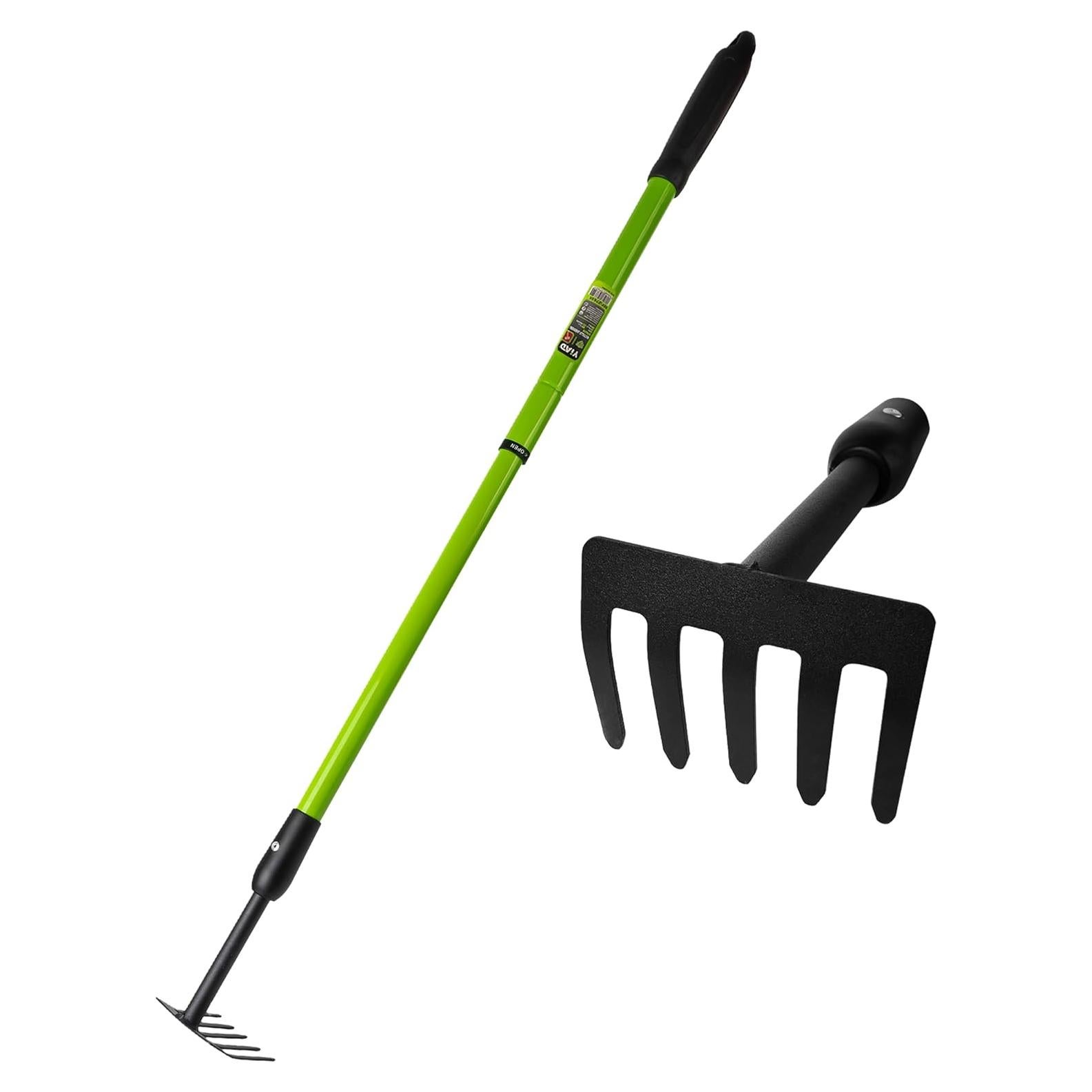 Rastrillo de Jardín Ajustable YIAD DRAGON HORSE 70-100 cm