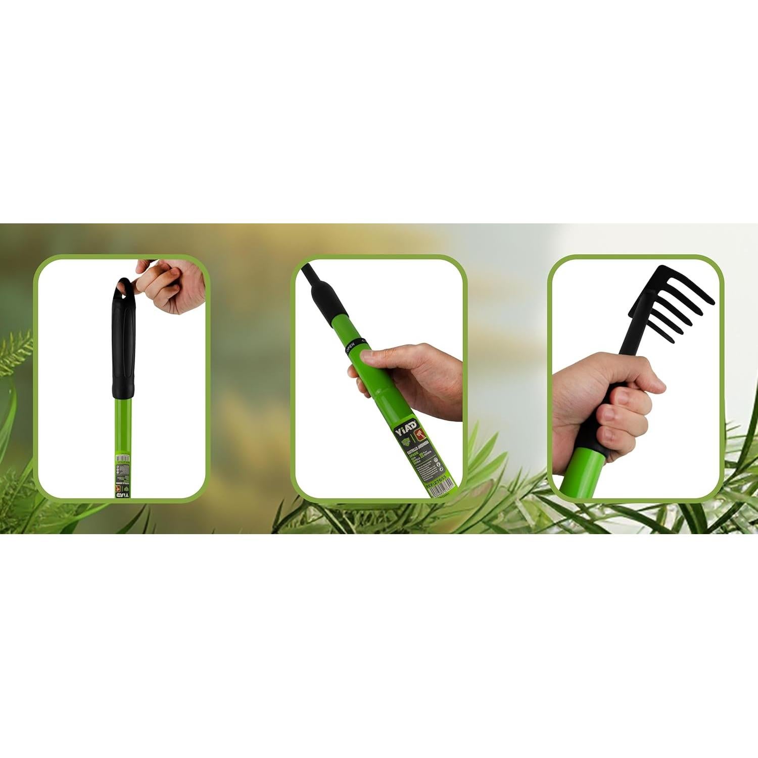 Rastrillo de Jardín Ajustable YIAD DRAGON HORSE 70-100 cm