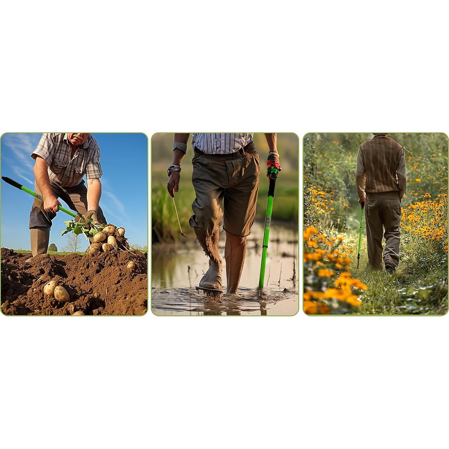 Rastrillo de Jardín Ajustable YIAD DRAGON HORSE 70-100 cm