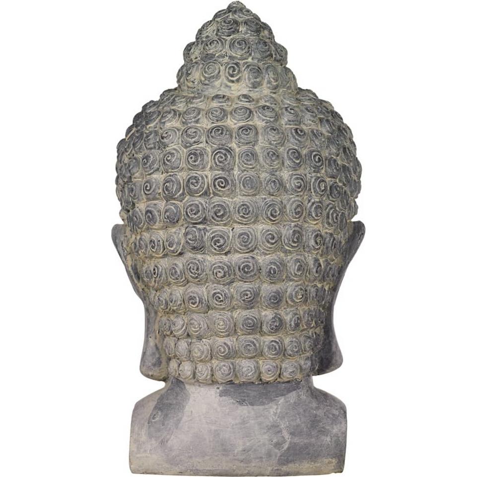 Estatua de Buda Meditante John Timberland 46.99 cm Resina Gris