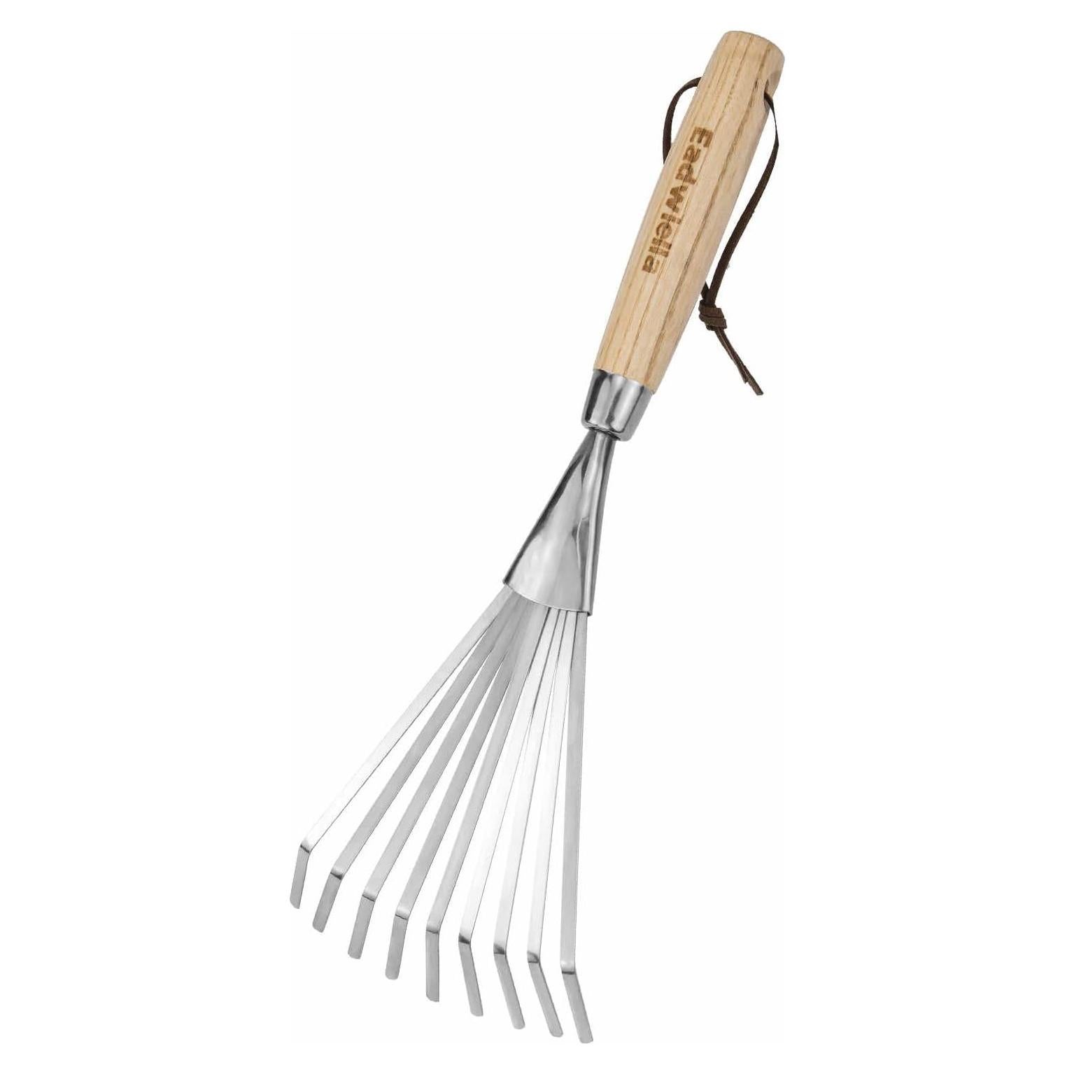 Rastrillo de Mano Eadwiella 36.3 cm Acero Inoxidable Ergonómico