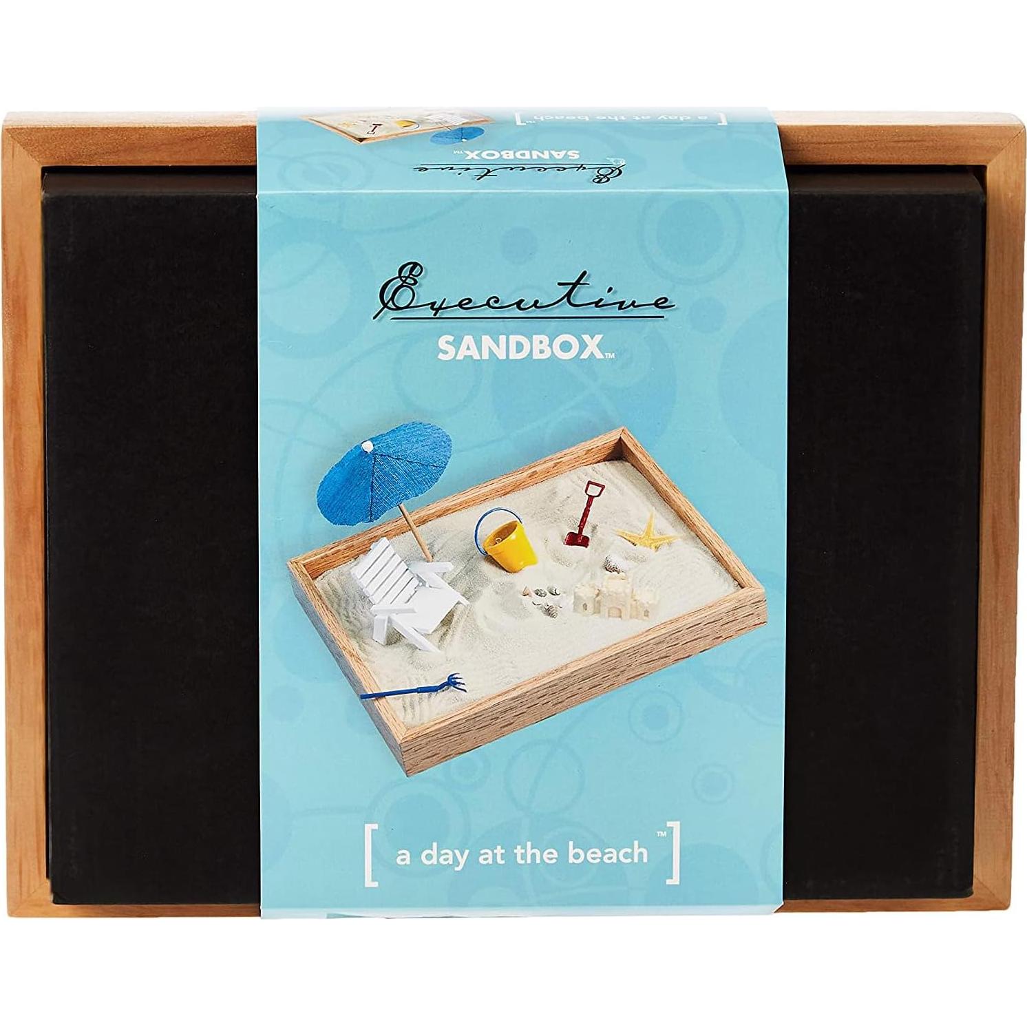 Caja de Arena Zen Ejecutiva - Jardín de Playa 20.32x25.4cm