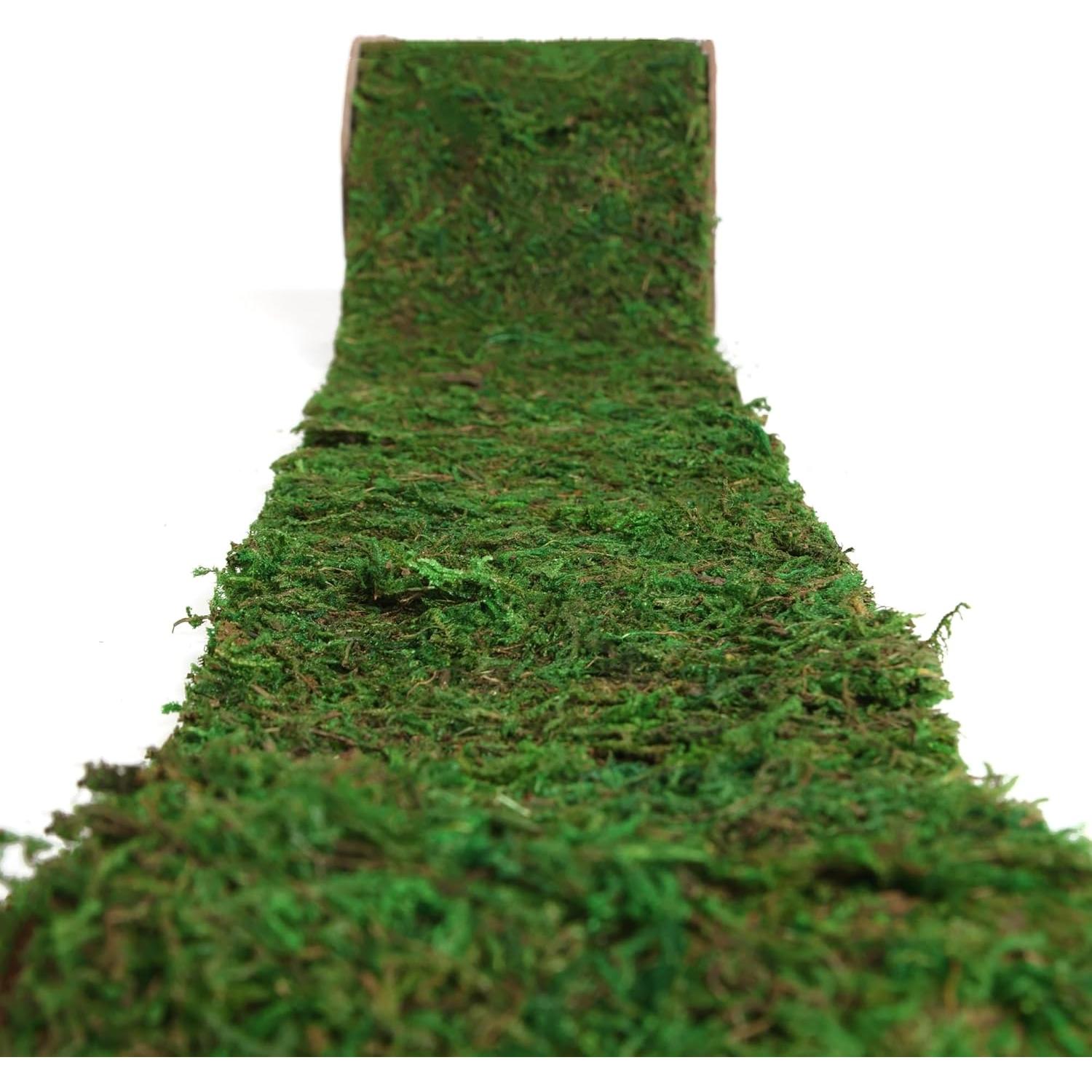 Moss Roll USMOLA 30 cm x 152 cm Musgo Seco para Manualidades