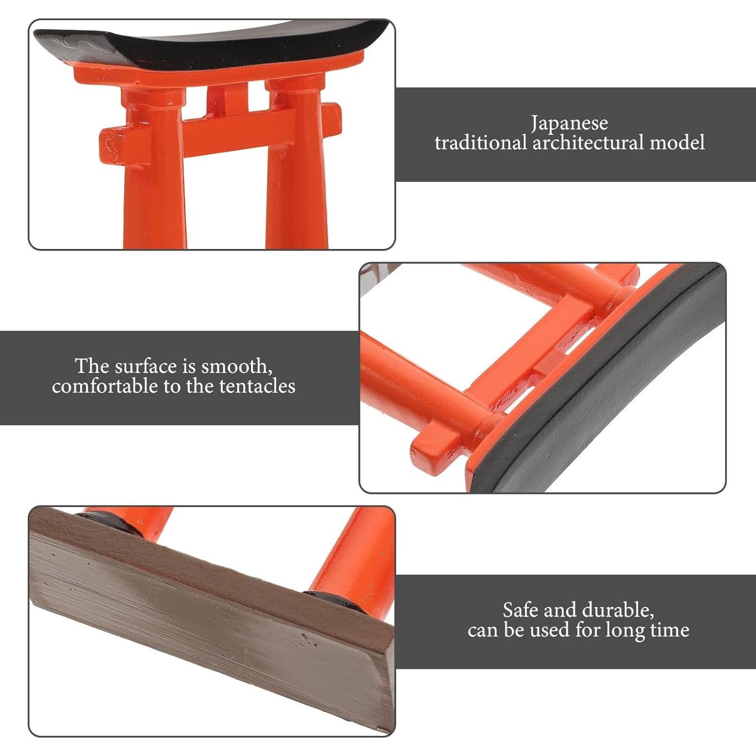 Adorno Miniatura Puerta Torii Japonesa BESPORTBLE 9 cm