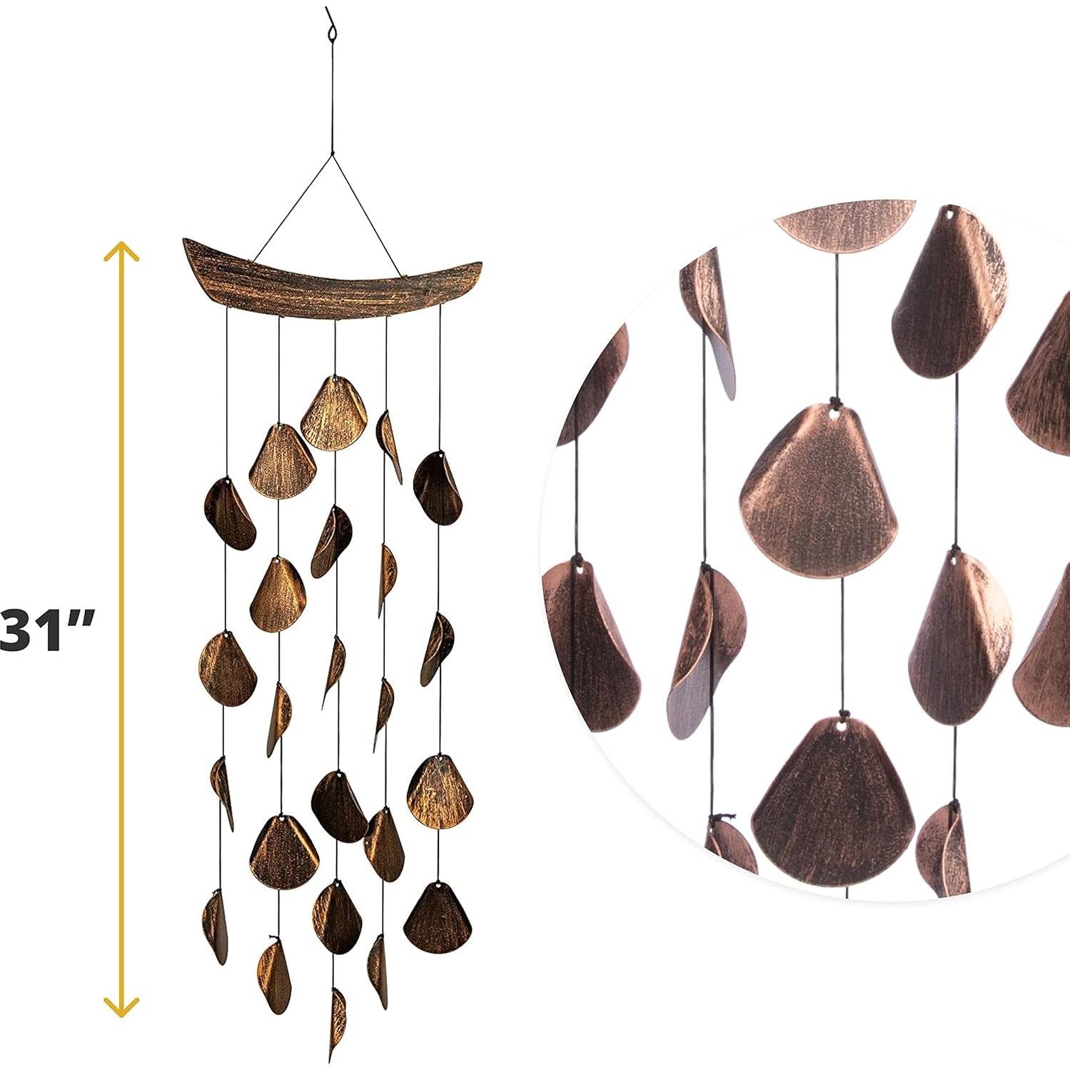 Carillones de Viento VP Home 78.7 cm Zen Brillante Exterior