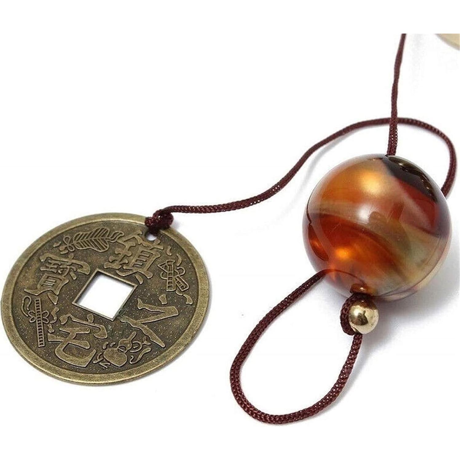 Campana de Viento Feng Shui XUJIQI 50cm Cobre Dragón