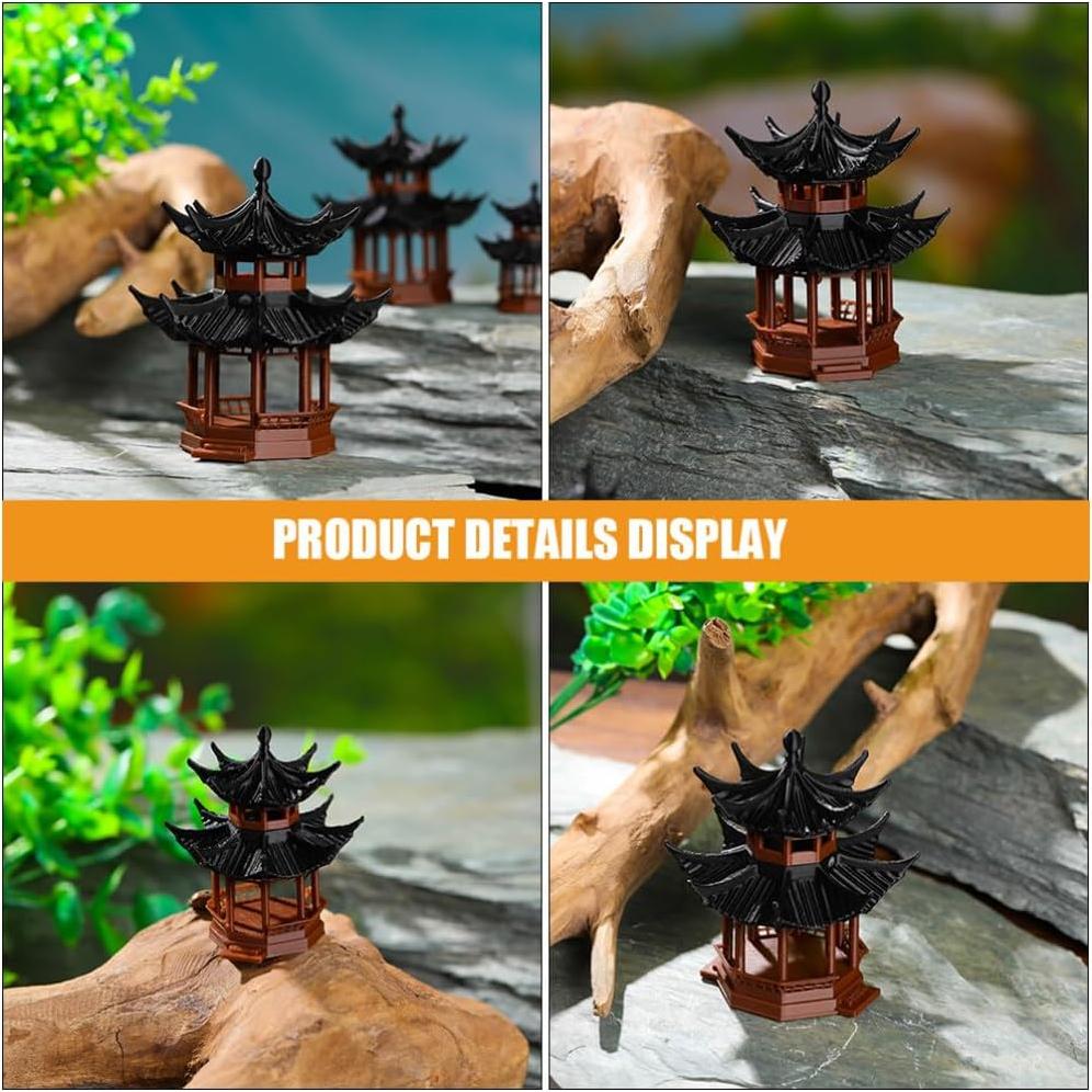 Estatua de Pagoda Mini GANAZONO Jardín Zen Decoración Japonesa