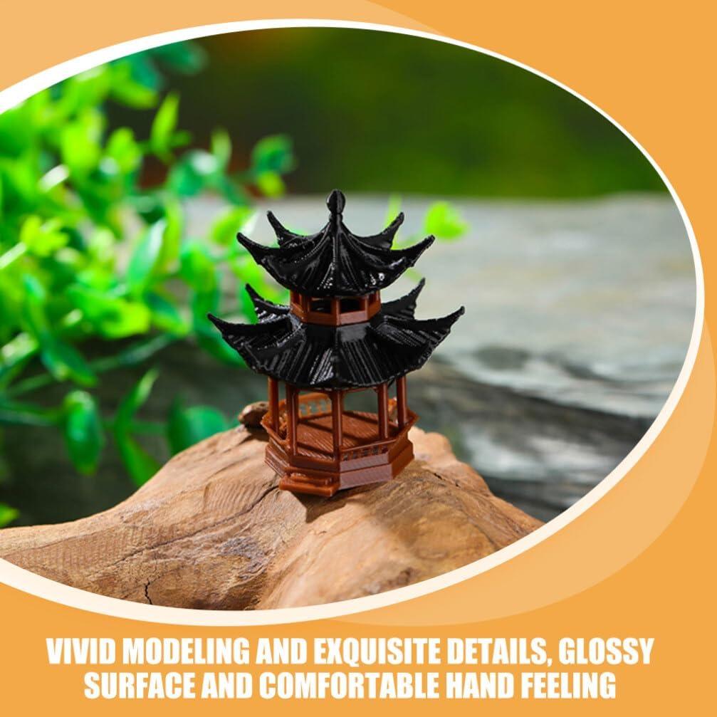 Estatua de Pagoda Mini GANAZONO Jardín Zen Decoración Japonesa