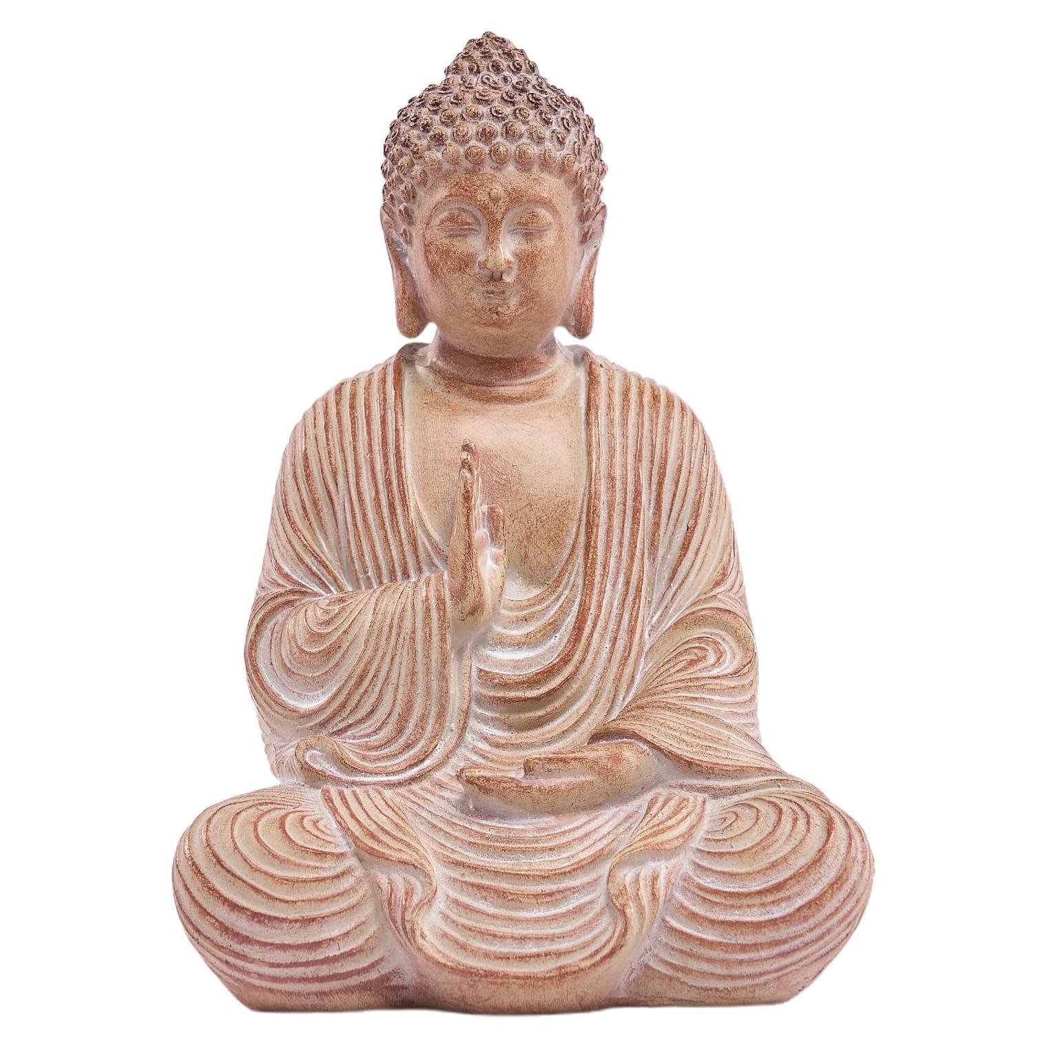 Estatua Zen Buda Swaite de Resina 20 cm para Meditación