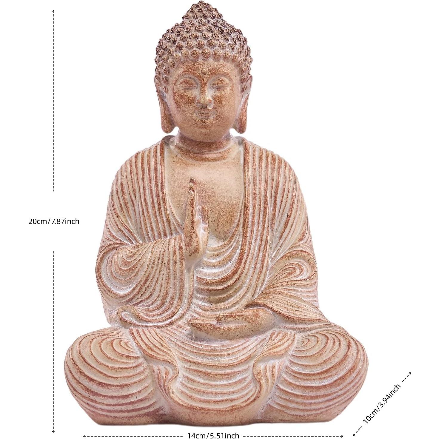 Estatua Zen Buda Swaite de Resina 20 cm para Meditación