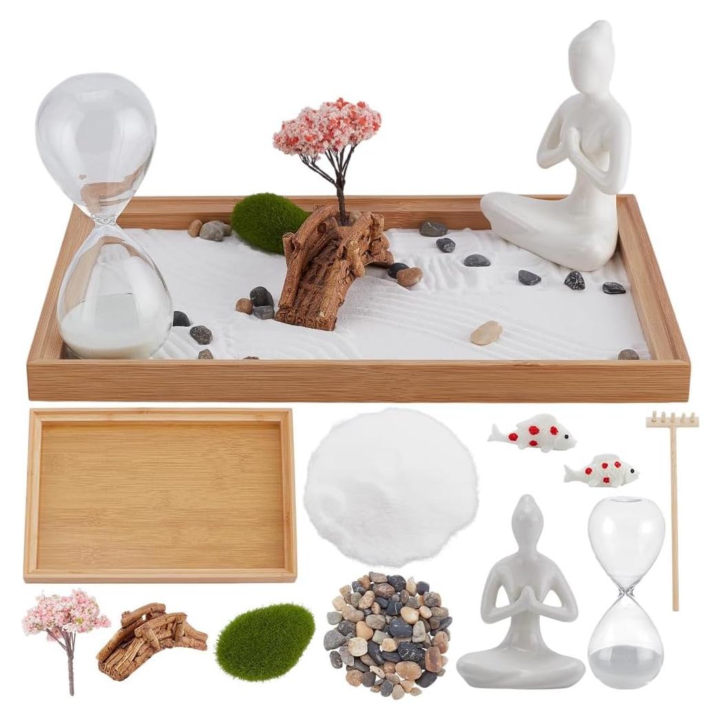 Jardín Zen Japonés WEBEEDY para Escritorio 32x23 cm