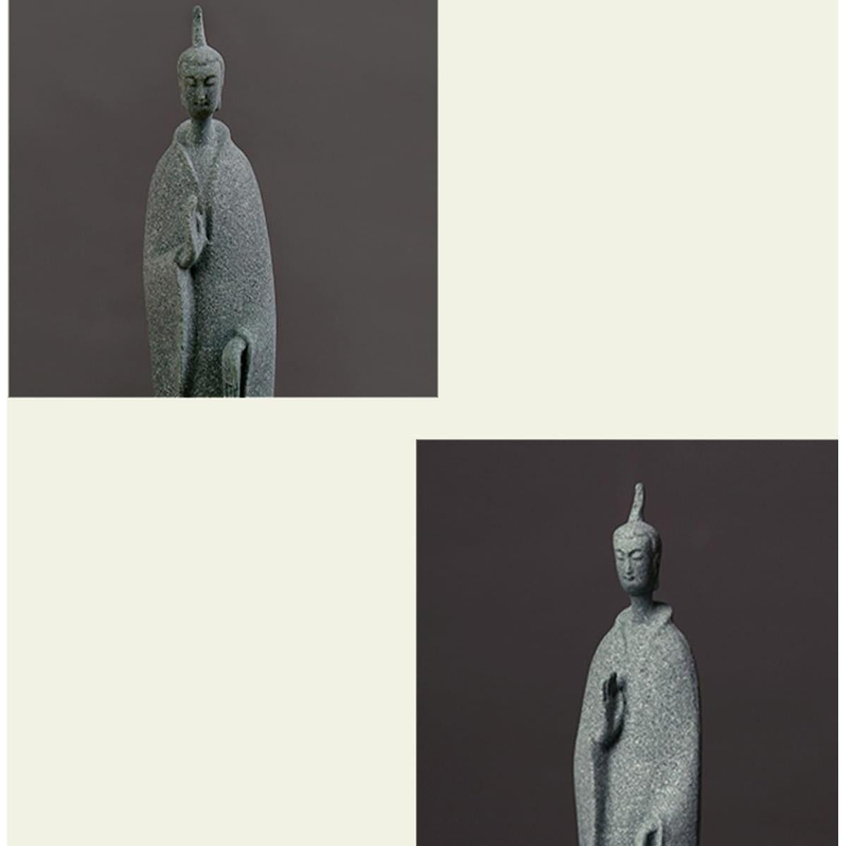 Conjunto de 3 Estatuas de Buda Zen - Decoración Espiritual