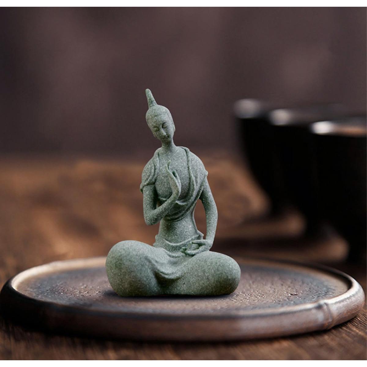Conjunto de 3 Estatuas de Buda Zen - Decoración Espiritual
