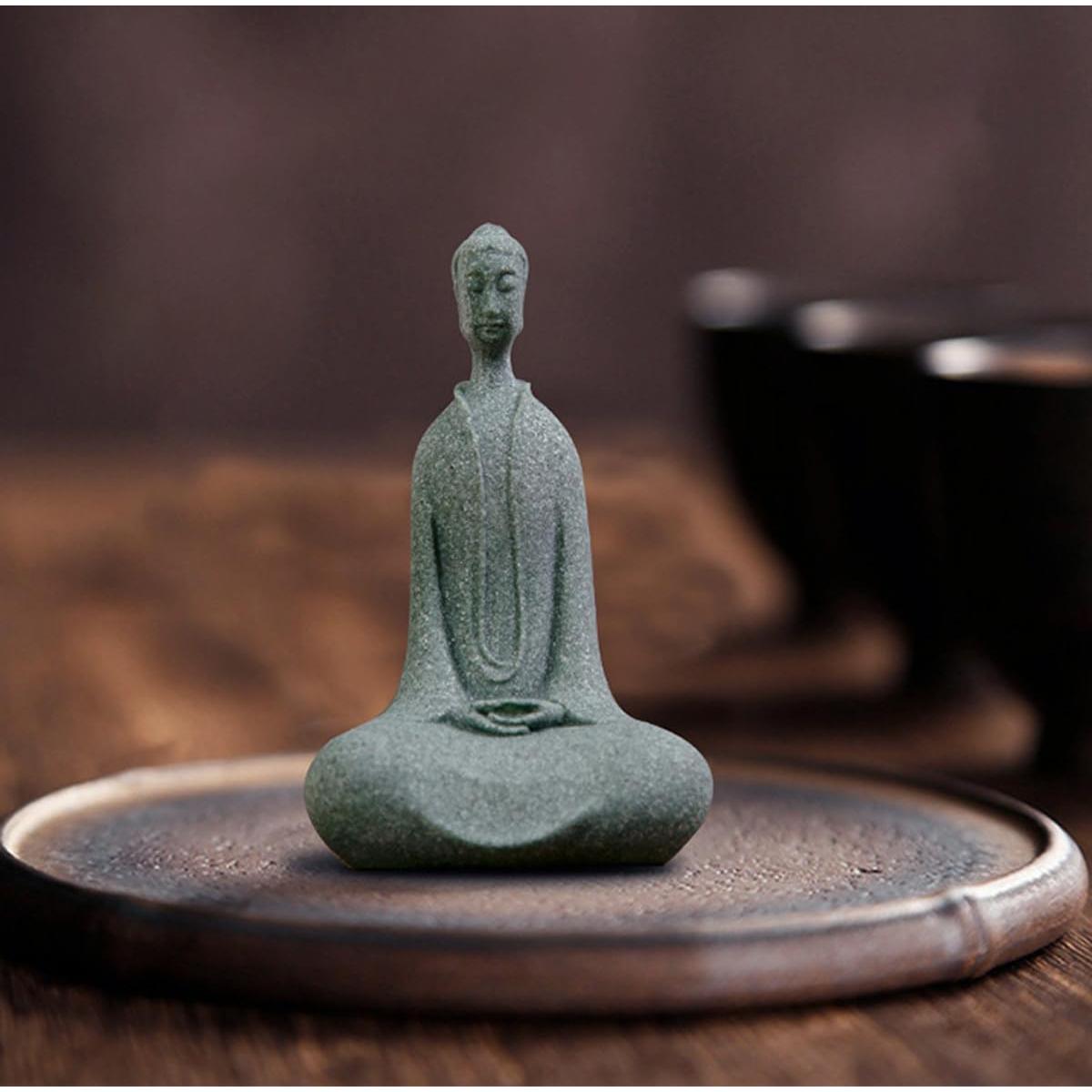 Conjunto de 3 Estatuas de Buda Zen - Decoración Espiritual
