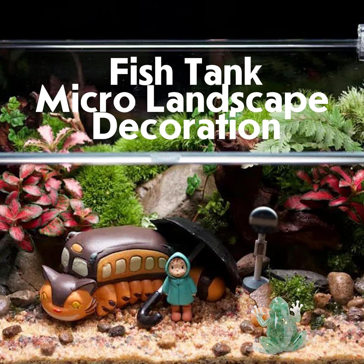 Rana de Resina de Cristal Natural RJINGSHI 13x10 cm Decorativa