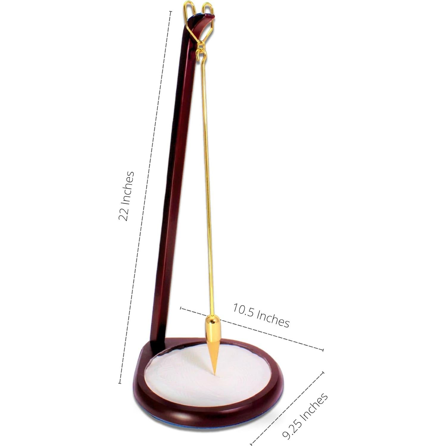 Péndulo de Arena Grande 58.42 cm Cereza - Jardín Zen Decorativo