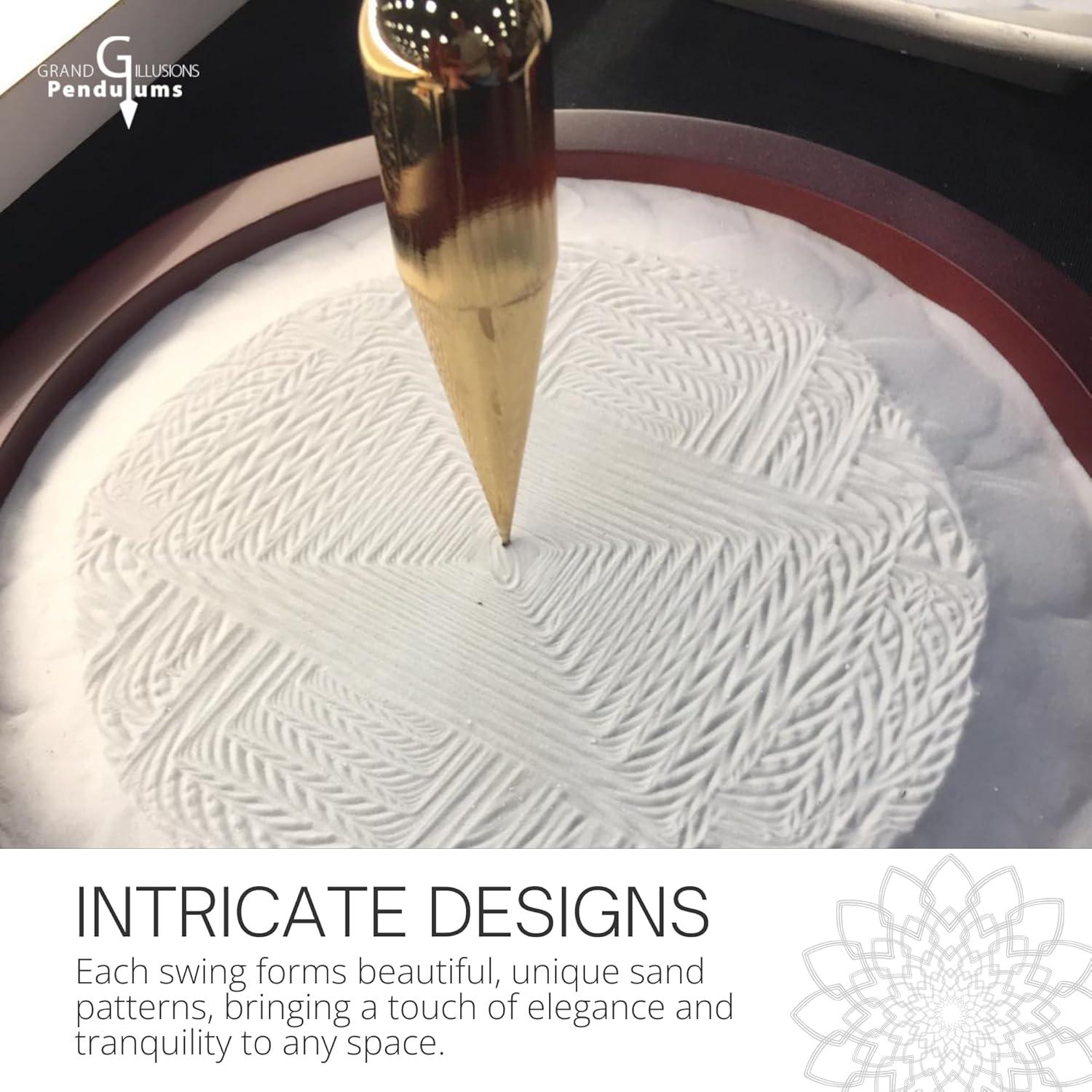 Péndulo de Arena Grande 58.42 cm Cereza - Jardín Zen Decorativo