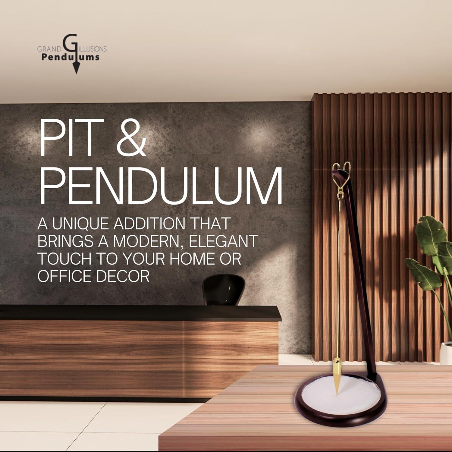 Péndulo de Arena Grande 58.42 cm Cereza - Jardín Zen Decorativo