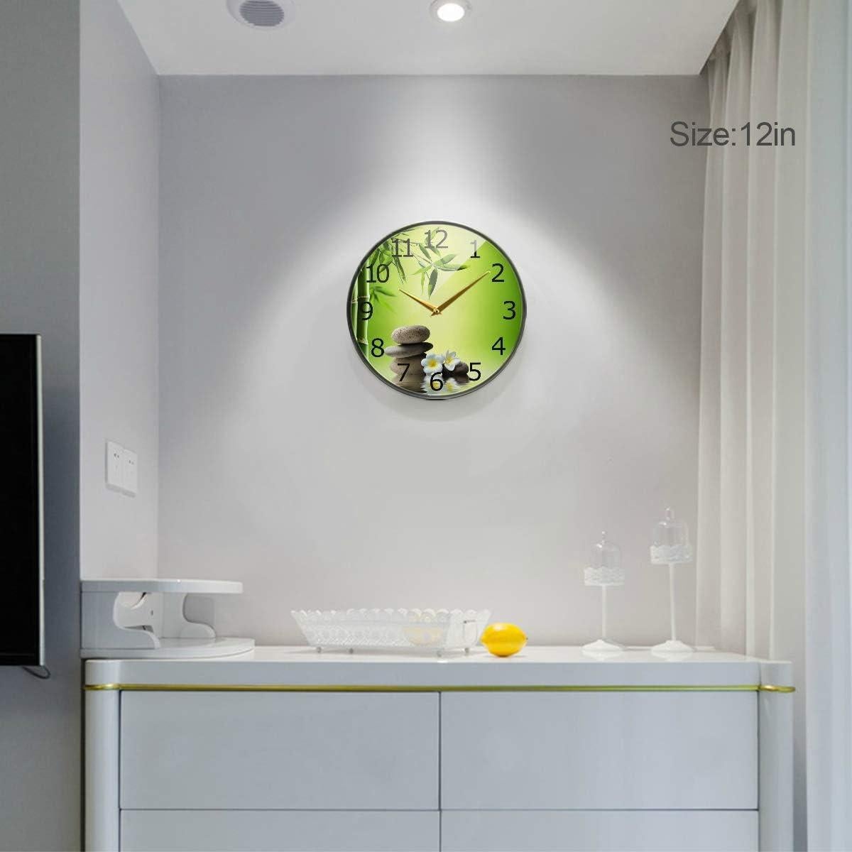 Reloj de Pared Silencioso ALAZA Jardín Zen 24.1 cm