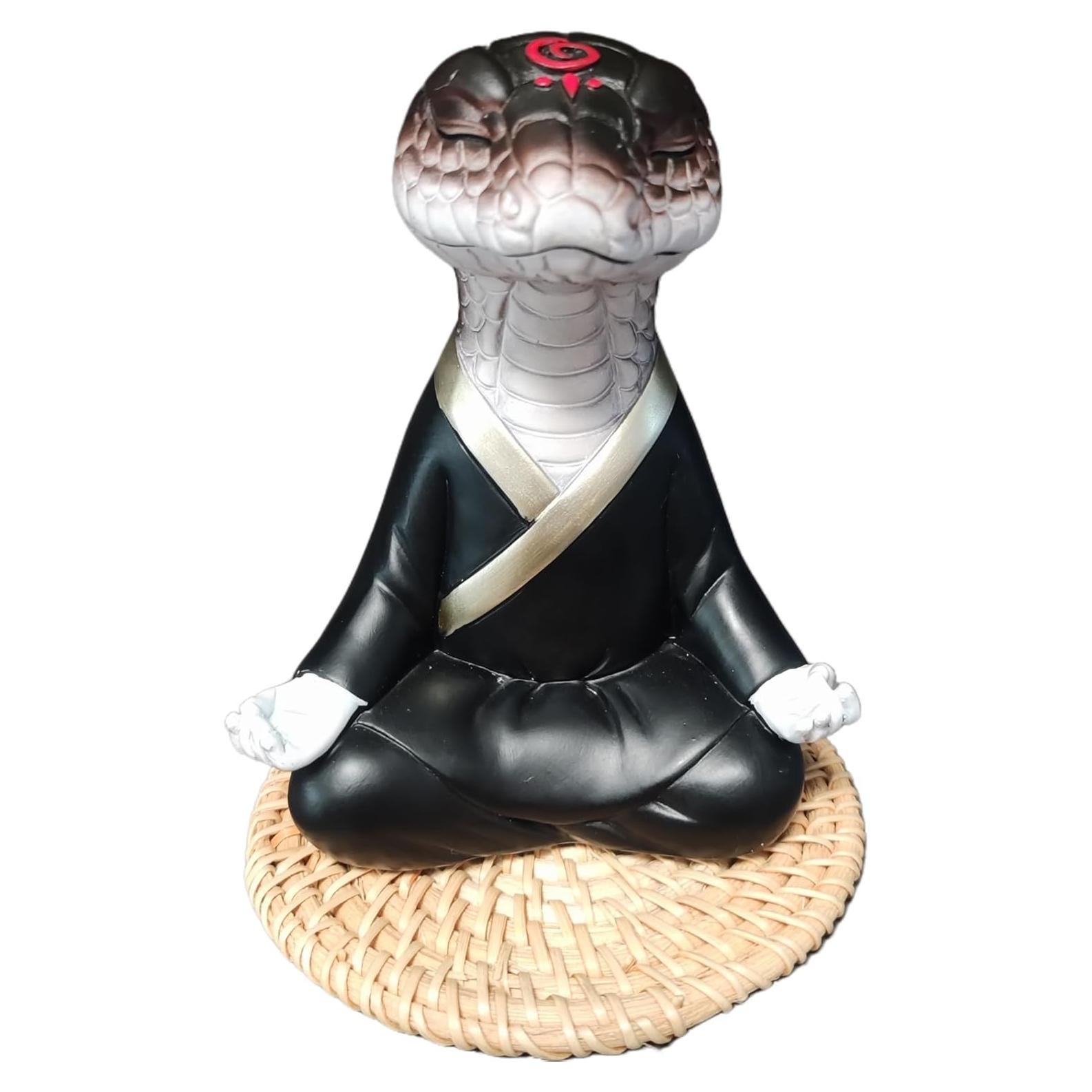 Estatua de Serpiente Zen Buda 11.9 cm - Decoración Yoga