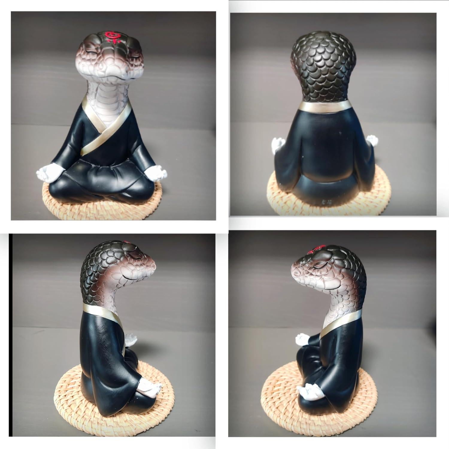 Estatua de Serpiente Zen Buda 11.9 cm - Decoración Yoga