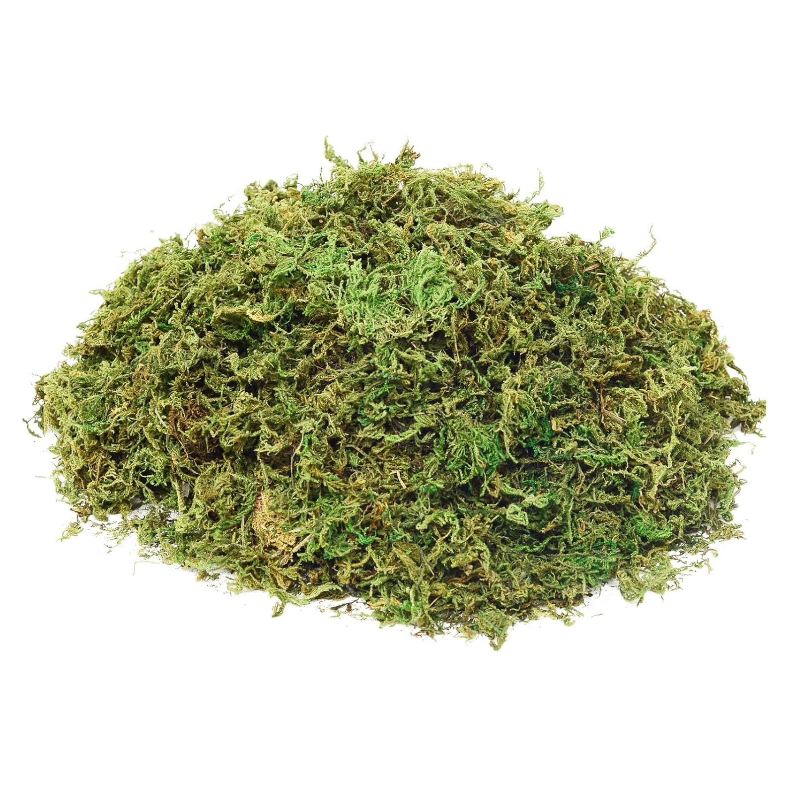 Musgo Falso Verde ZYAPA 115g para Decoración de Jardín y Bodas