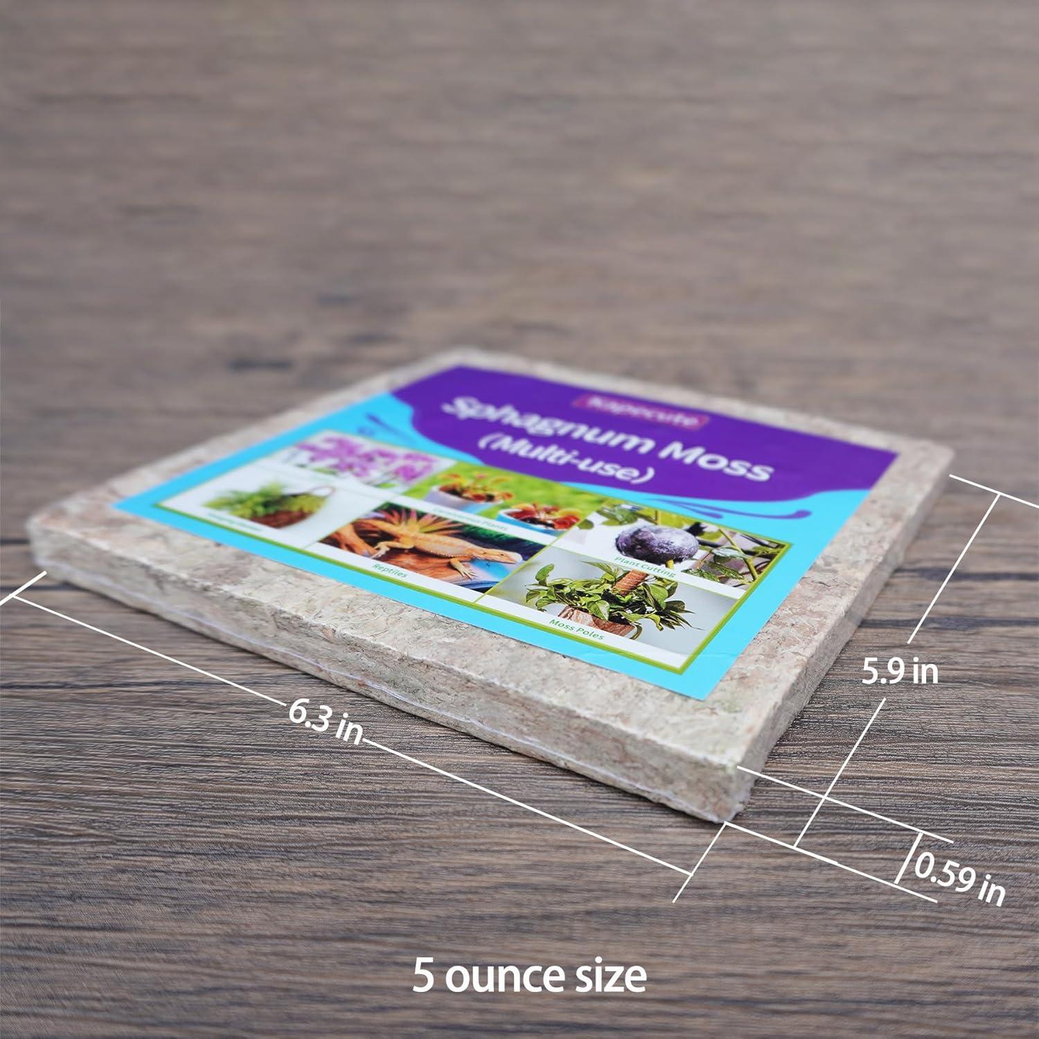 Musgo Sphagnum Natural Kapecute 141.75g para Plantas