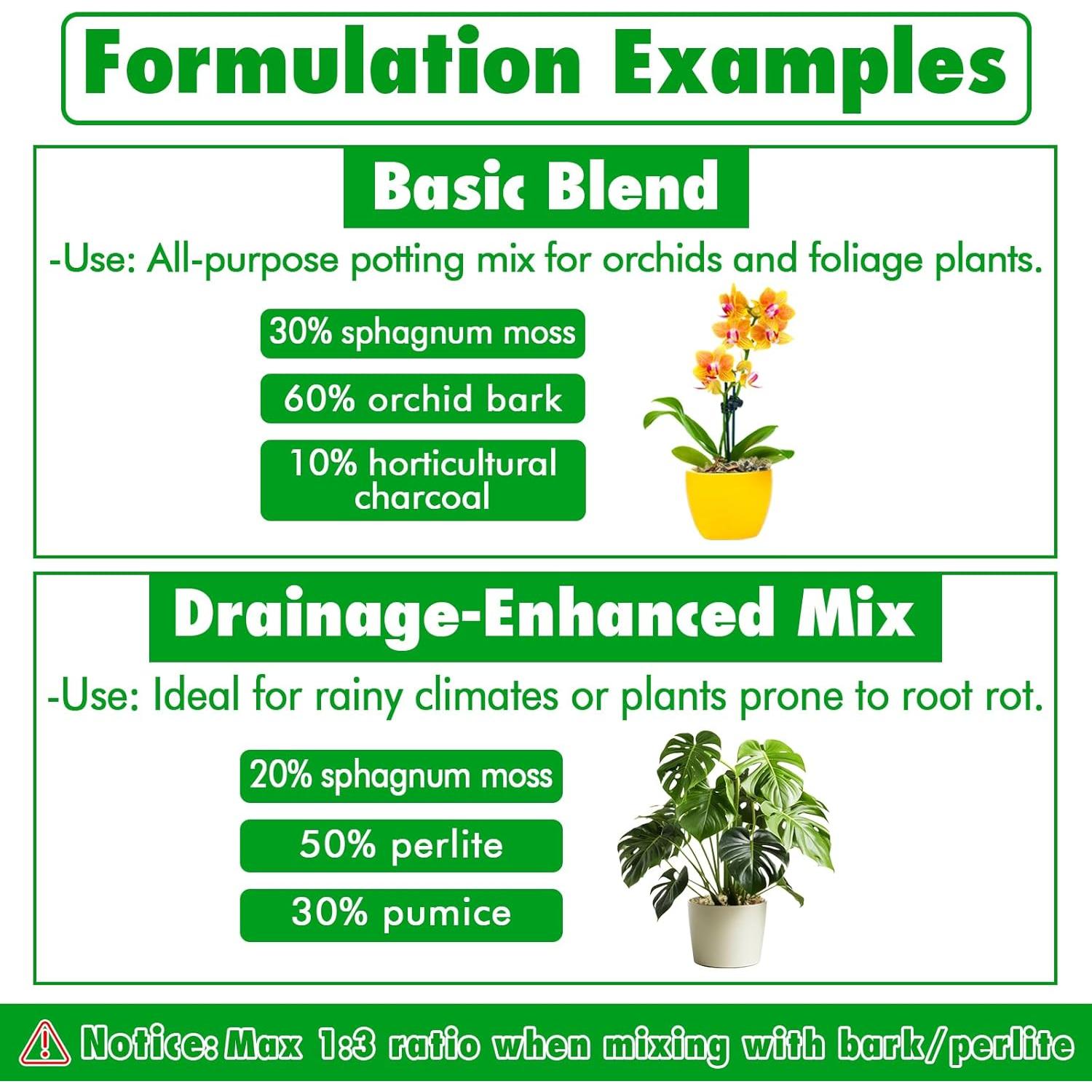 Musgo Sphagnum Premium ZeeDix 85 g para Jardinería y Terrarios