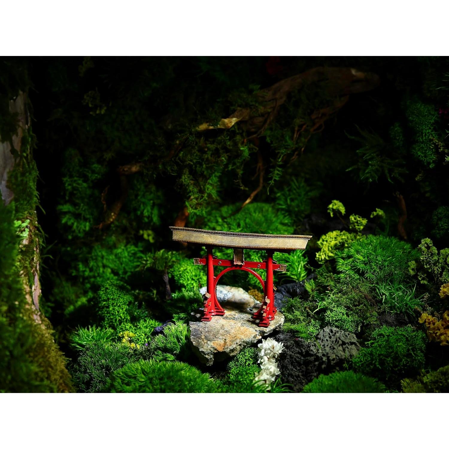 Figuras Torii Japonesas KARESANSUI - Decoración Zen para Terrario