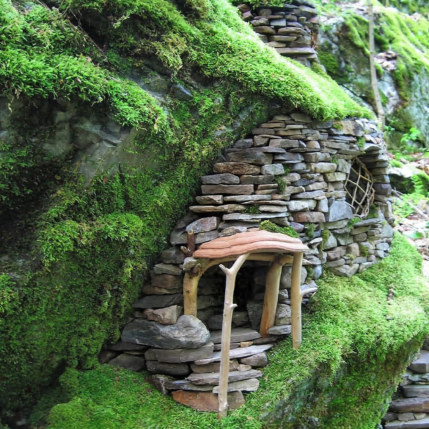 Musgo Conservado Verde Claro 2 Pcs 0.19 m² para Decoración