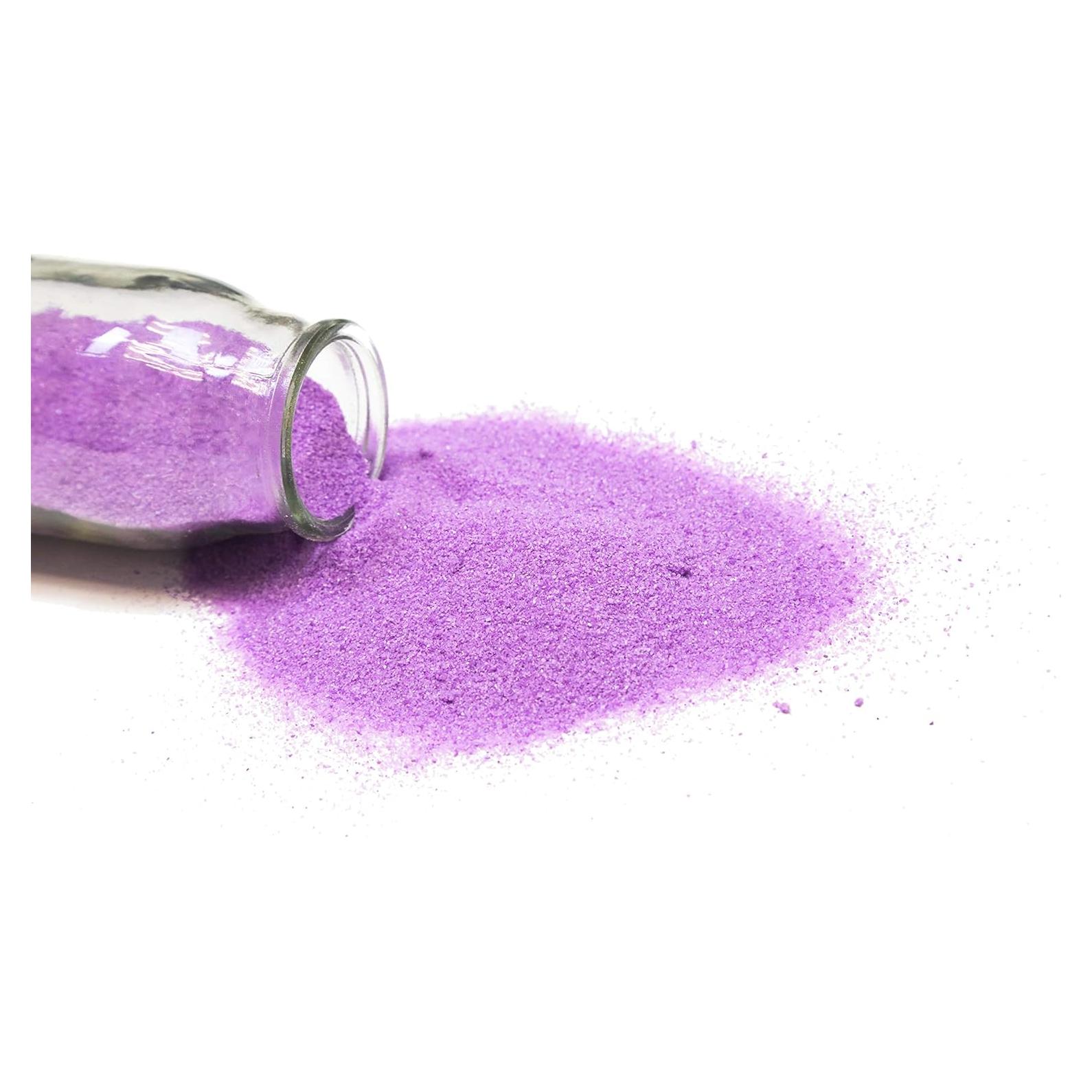 Arena Fina Colorida WGV 0.45 kg Morado para Manualidades