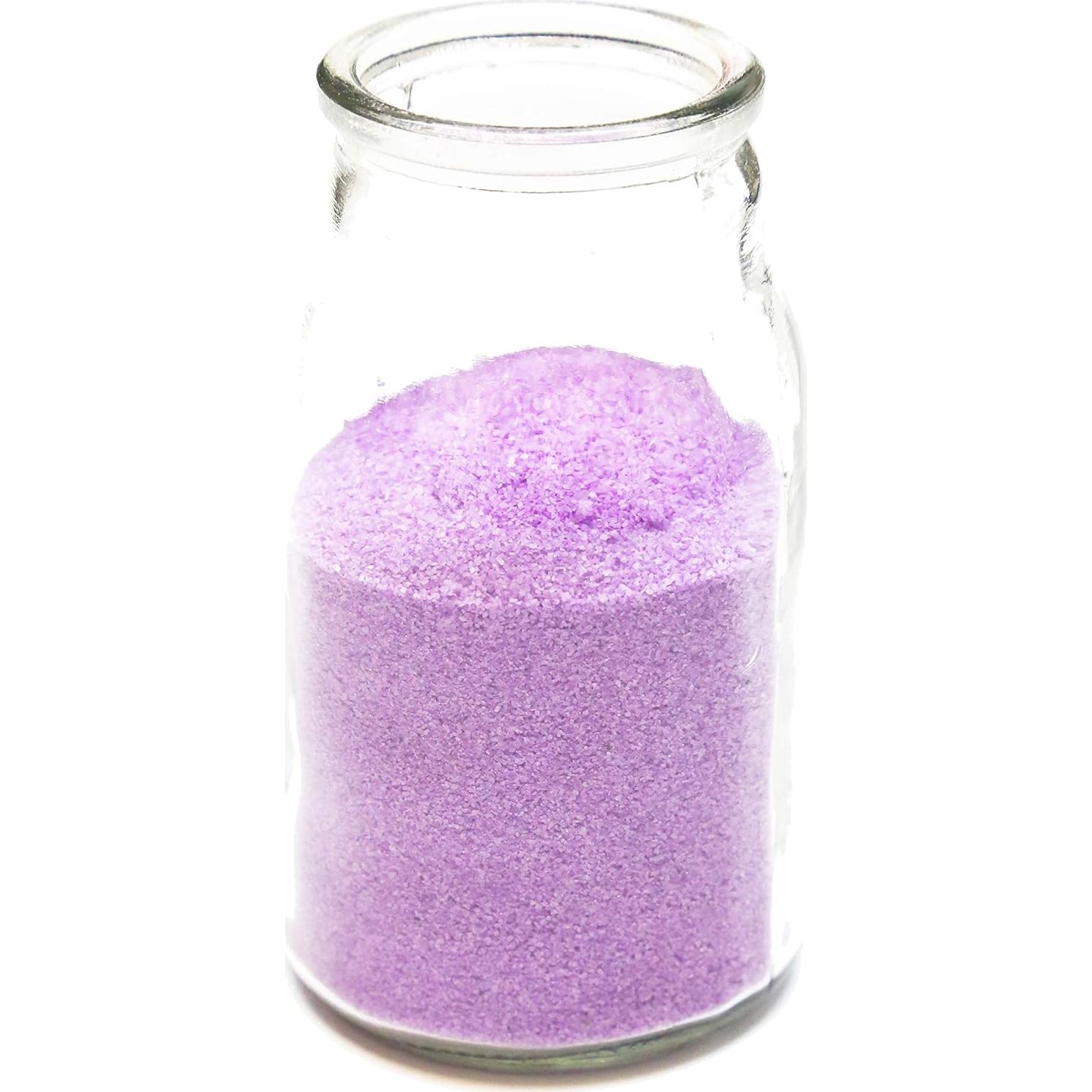 Arena Fina Colorida WGV 0.45 kg Morado para Manualidades