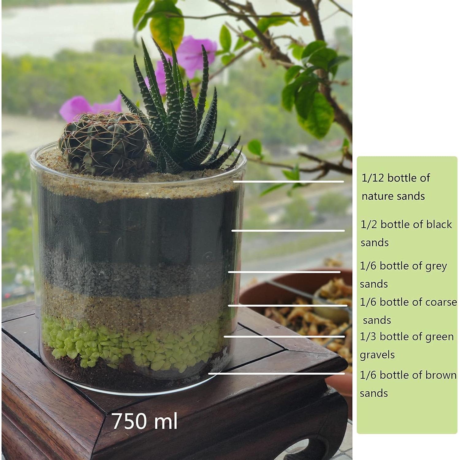 Arena Decorativa Fina Negra 28 oz HappyFiller para Manualidades